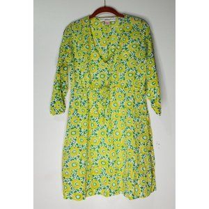 Gretchen Scott Designs Yellow Floral Tunic